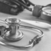 A picture containing a stethoscope, thermometer, and blood pressure reader on a table